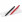 Набор Pin Soft Touch: ручка и карандаш, черный с красным
