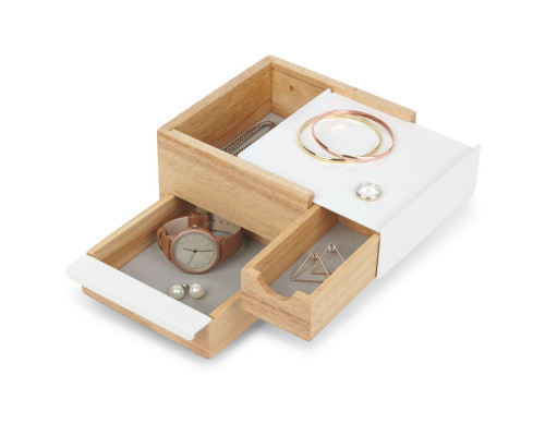 Шкатулка для украшений Stowit, малая, белая