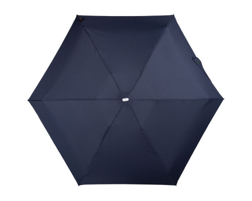 Складной зонт Alu Drop S, 5 сложений, механический, синий