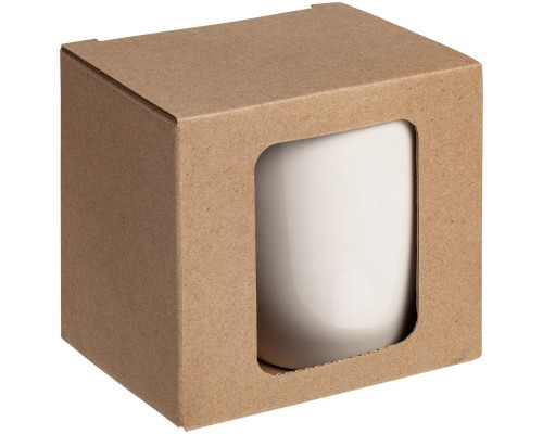 Коробка для кружки Window, крафт
