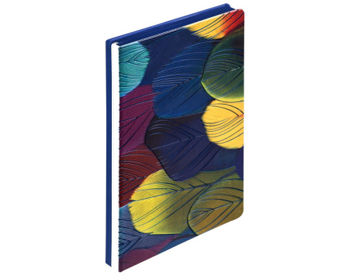 Ежедневник Butterfly Peacock, синий, недатированный