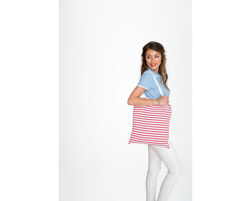 Сумка Luna, белая с темно-синим