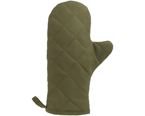 Прихватка-рукавица детская «Младший шеф», темно-зеленая