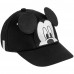 Бейсболка детская «Микки Маус», черная