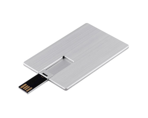Флешка Platinum Card, 8 Гб, серебристая