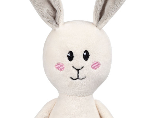 Игрушка Beastie Toys, заяц с белым шарфом