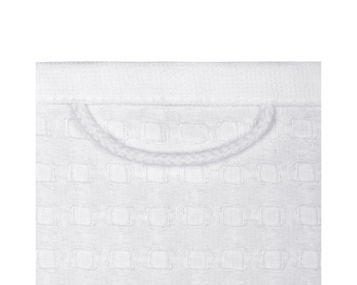 Полотенце вафельное Piquee, среднее, белое