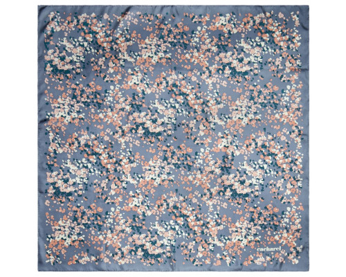 Платок Etincelle Silk, серо-голубой