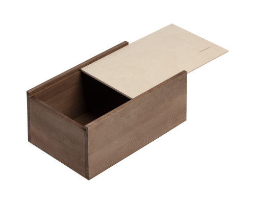 Деревянный ящик Boxy, малый, тонированный