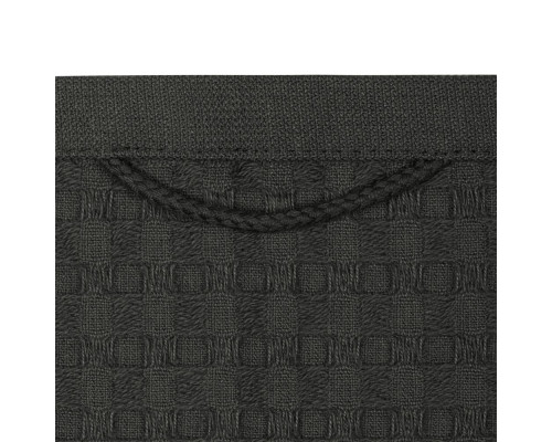 Полотенце вафельное Piquee, большое, серое