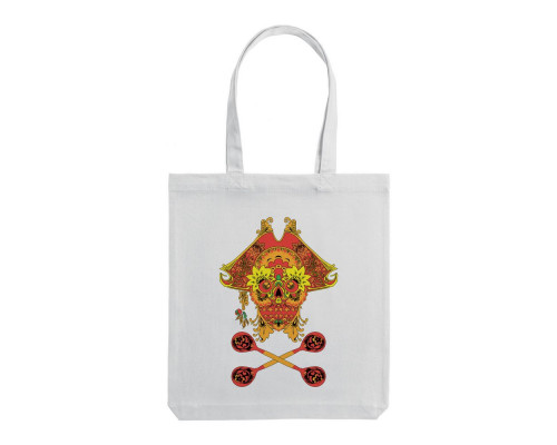 Холщовая сумка Yo Ho Hohloma, молочно-белая