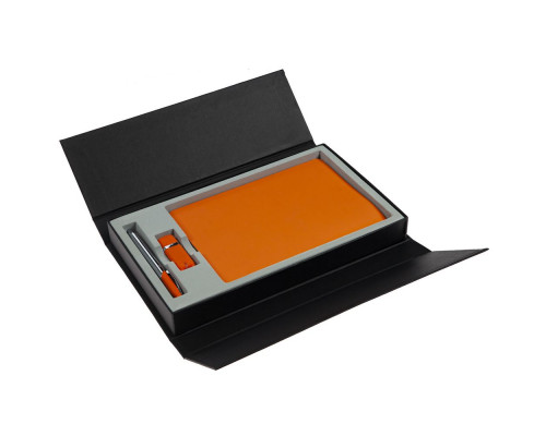 Коробка Triplet под ежедневник, флешку и ручку, черная