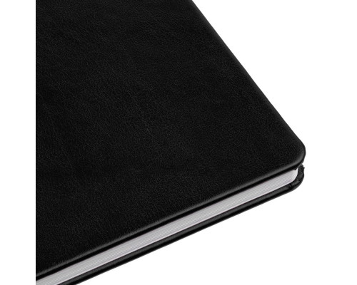 Блокнот Express в клетку, черный