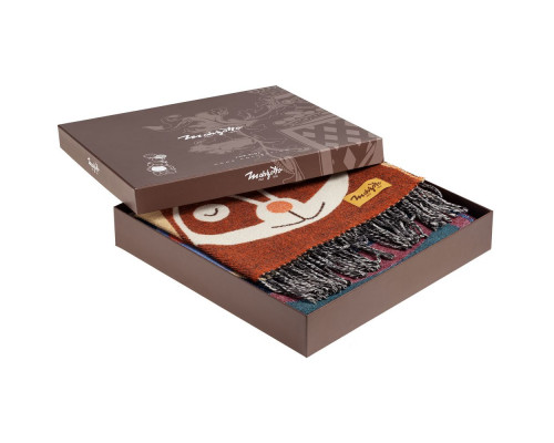 Плед детский Zoo, оранжевый