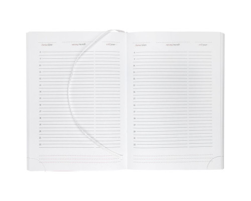 Ежедневник Nebraska, недатированный, синий