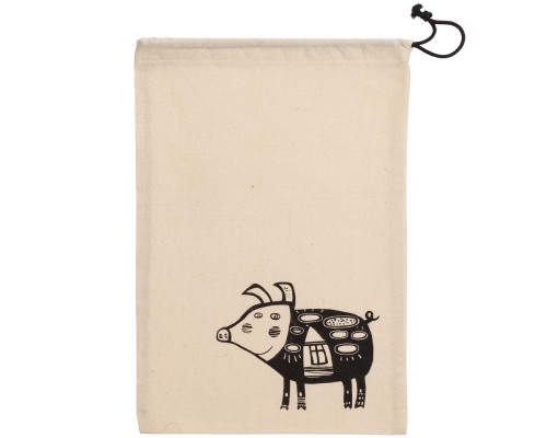 Игрушка «Свинка, витающая в облаках», черная