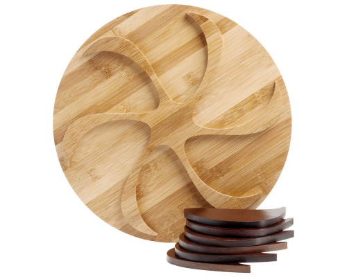 Поднос с костерами Shambala