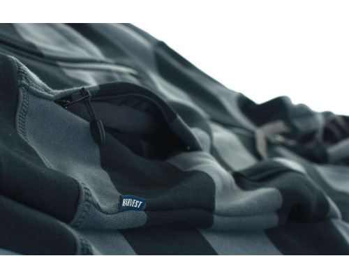 Толстовка женская Moline, серая и черная