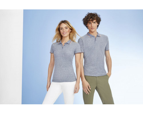 Рубашка поло женская Paname Women, черный меланж