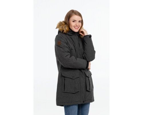 Парка женская Explorer, серый меланж