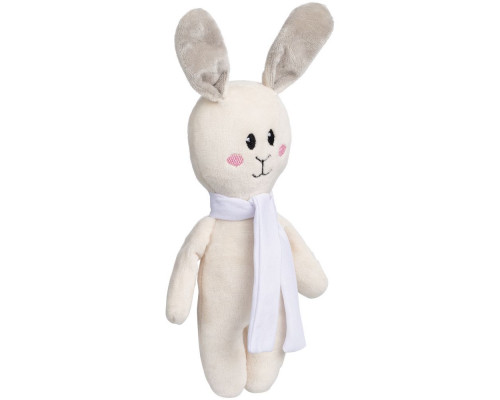 Игрушка Beastie Toys, заяц с белым шарфом