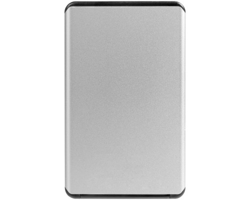 Внешний аккумулятор Double Reel 5000 мАч, серебристый