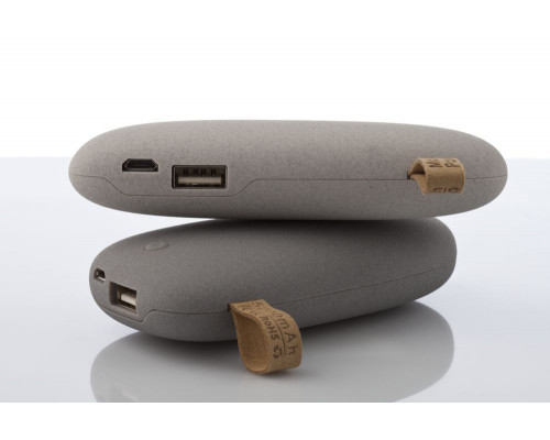 Внешний аккумулятор Pebble 5200 мАч, серый