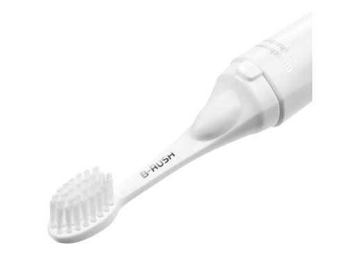 Зубная щетка с пастой Push & Brush, белая