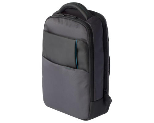 Рюкзак для ноутбука Qibyte Laptop Backpack, темно-серый с черными вставками