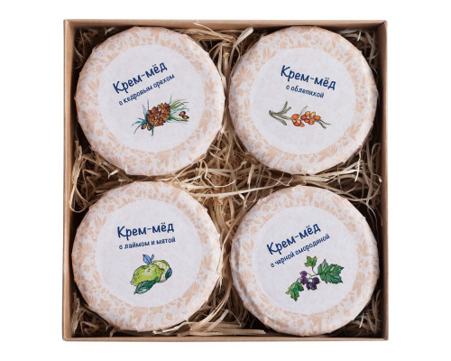 Набор Honey Cream, 4 вкуса