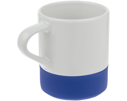Кружка с силиконовой подставкой Protege , синяя