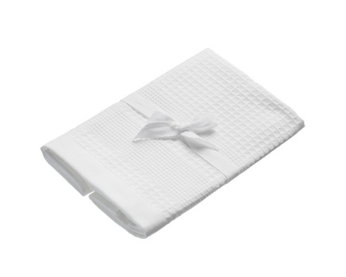 Полотенце вафельное Adore Medium, белое