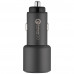 Автомобильное зарядное устройство Volto, серое
