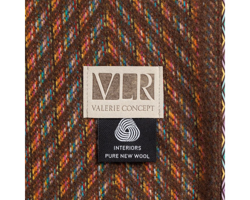 Плед Brera Testa Di Moro, коричневый