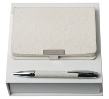 Набор Neve: блокнот А6 и ручка, белый