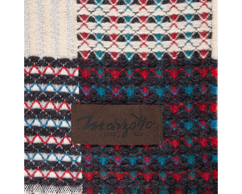 Плед Rossi Paint, молочно-коричневый