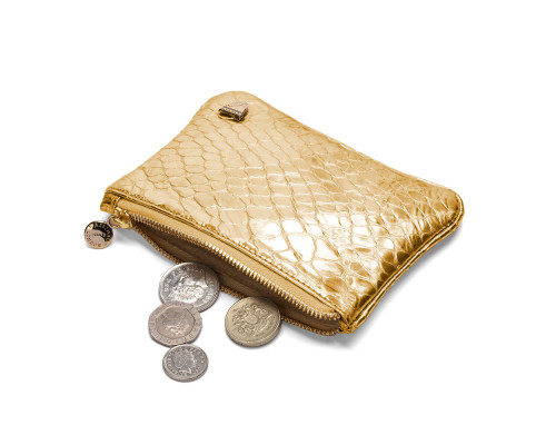 Кошелек SNAKESKIN, золотистый