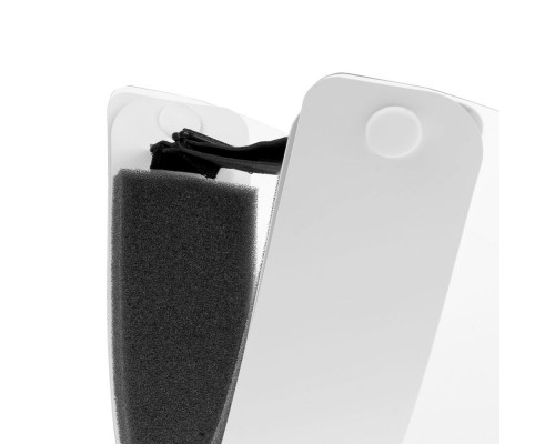 Прозрачный экран для лица Barrier, немедицинский, с белой лентой