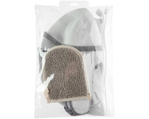 Банный набор Takeoff, темно-серый