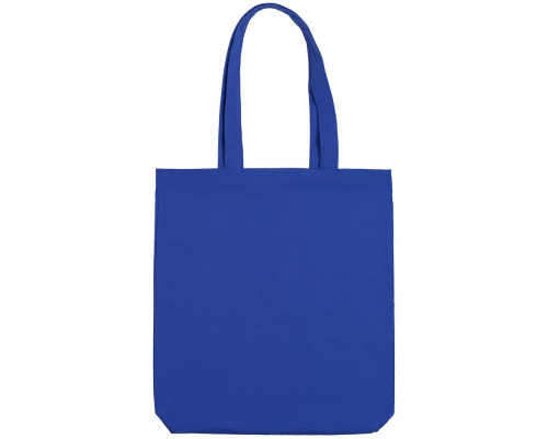 Холщовая сумка «Вот табурет», ярко-синяя