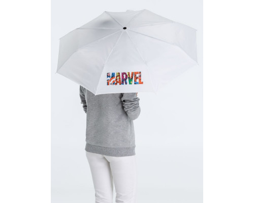 Зонт складной Marvel Avengers, белый