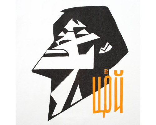 Футболка «Меламед. Виктор Цой», белая