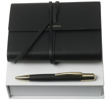 Набор Pensee: блокнот А6 и ручка, черный