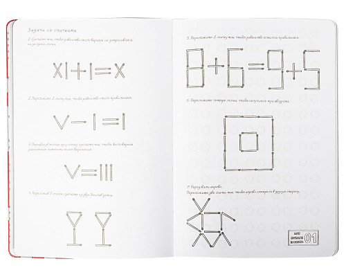 Ежедневник Labyrinth, недатированный, красный