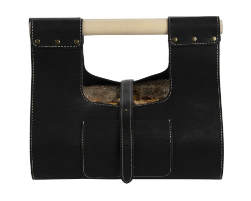 Сумка для дров Montero, черная