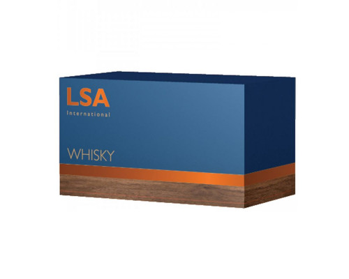 Набор стаканов Arran Whisky с деревянными подставками