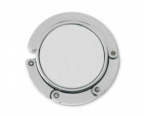 Держатель для сумки «Мадам», серебристый