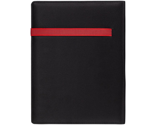 Папка Torga, черная с красным