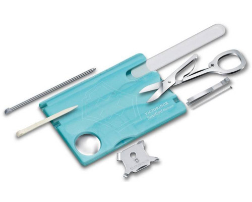 Набор инструментов SwissCard Nailcare, голубой