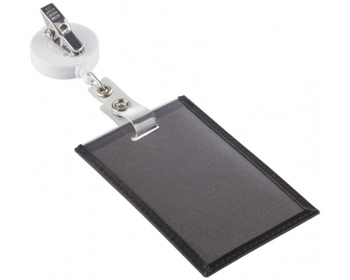 Чехол для пропуска Twill, черный